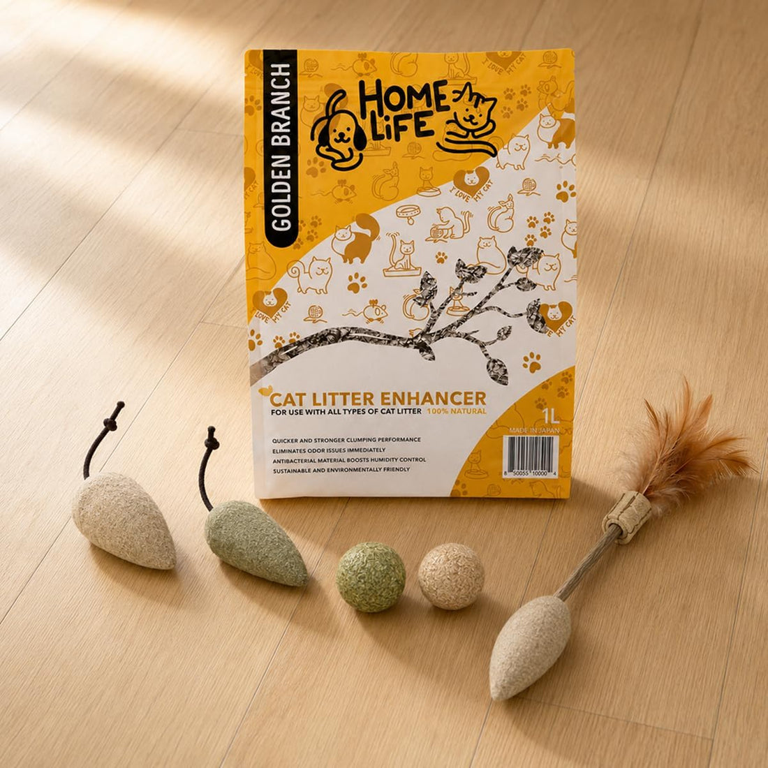 HomeLife Pet Snuggler Cat Toy – 100% Natural Silvervine Cat Toy