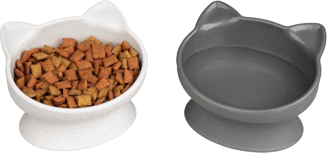 Kitty City Elevated Cat Bowls
