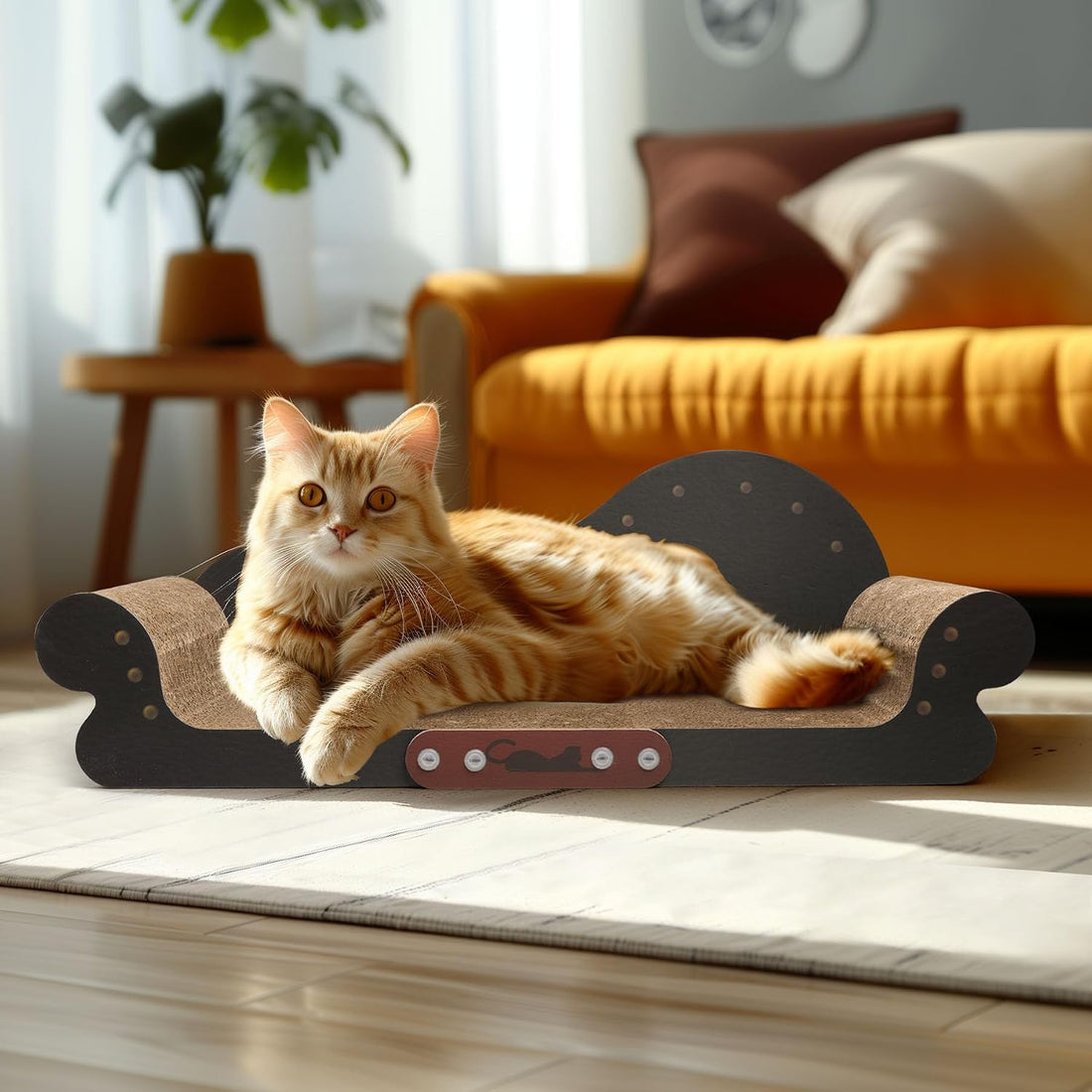 ComSaf Large Cat Scratcher Bed 26.7 in