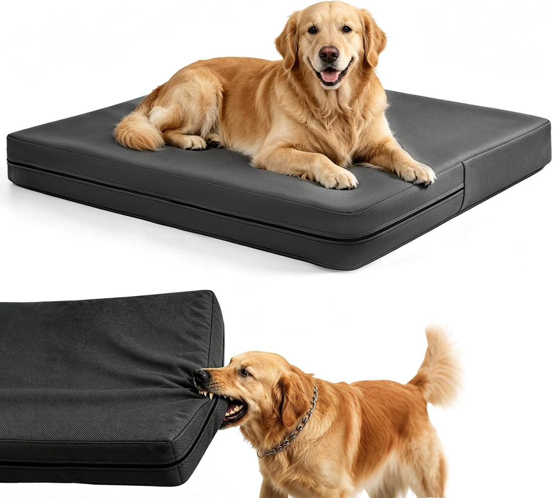 Canvas Indestructible Dog Bed for Crate