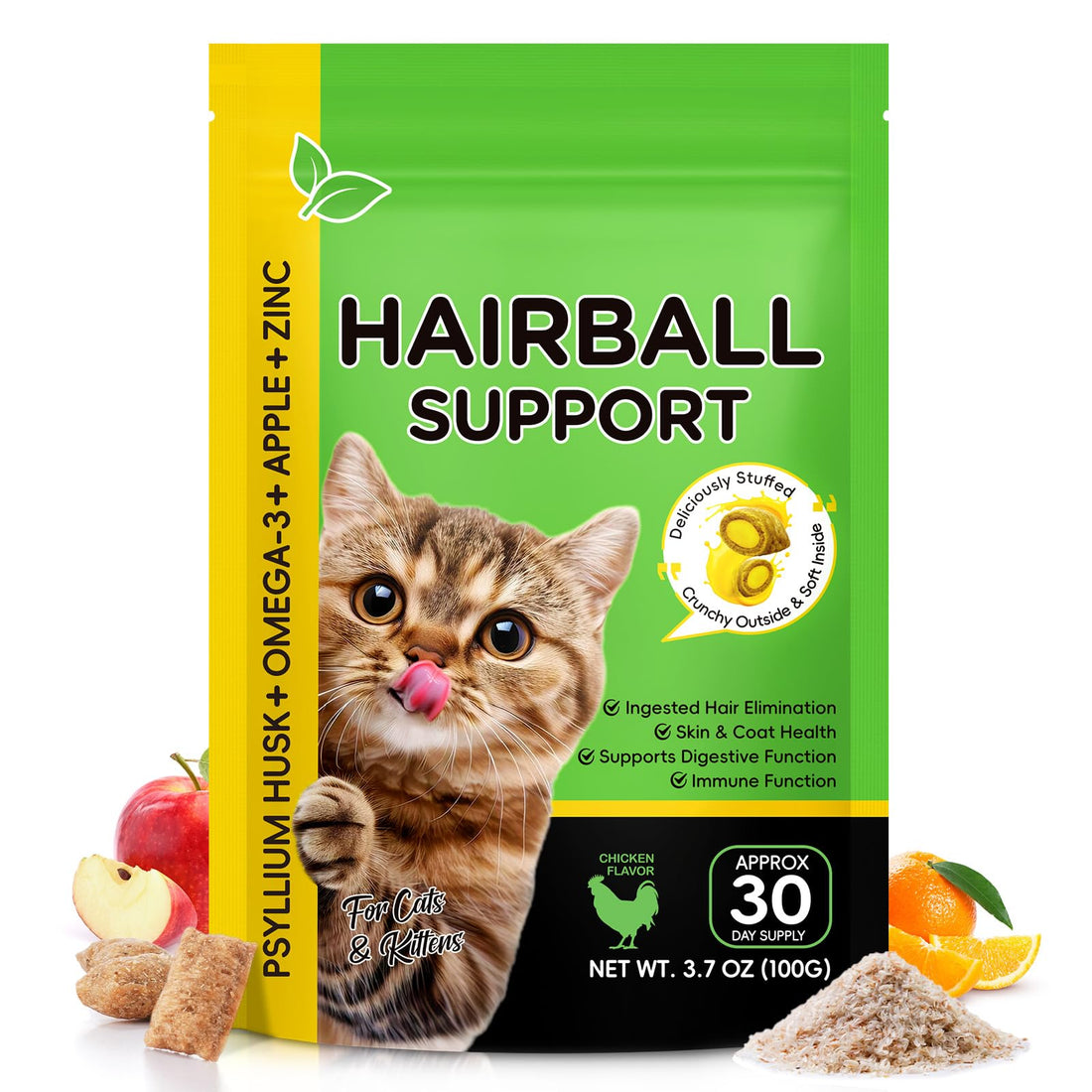 Hairball Control Cat Treats - Hairball Treatment for Cats,Cat
