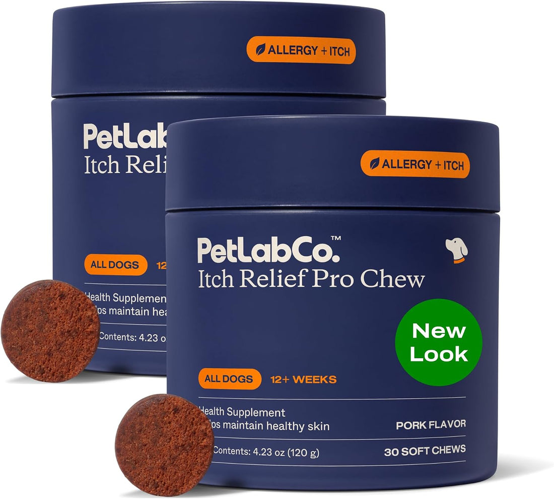 PetLab Co. Itch Relief Chew Pro for Dogs, 30 Soft Chews