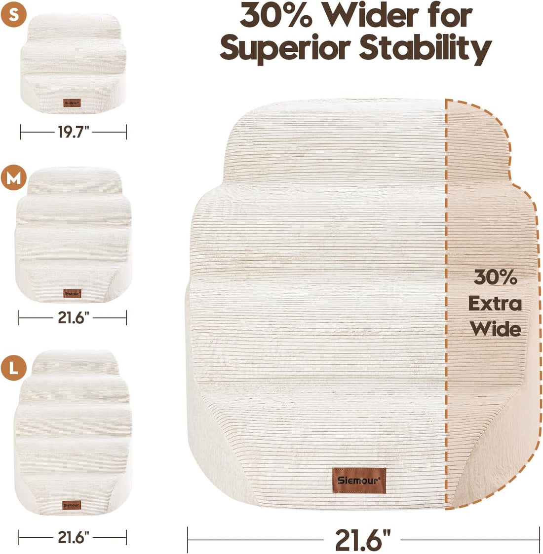 4-Step Dog Ramp Stair for Small Dogs