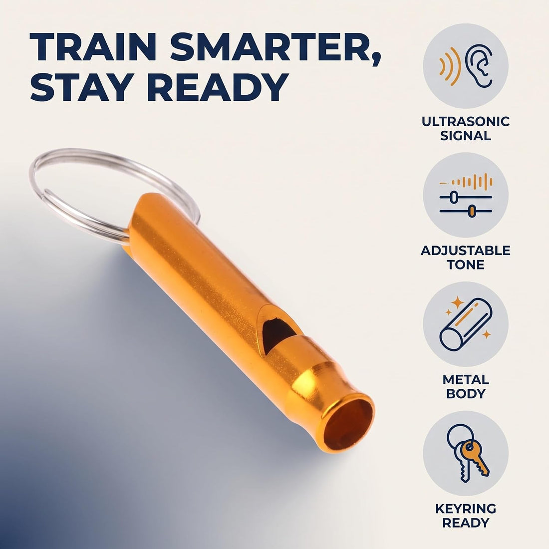 6Pcs Ultrasonic Dog Training Whistle