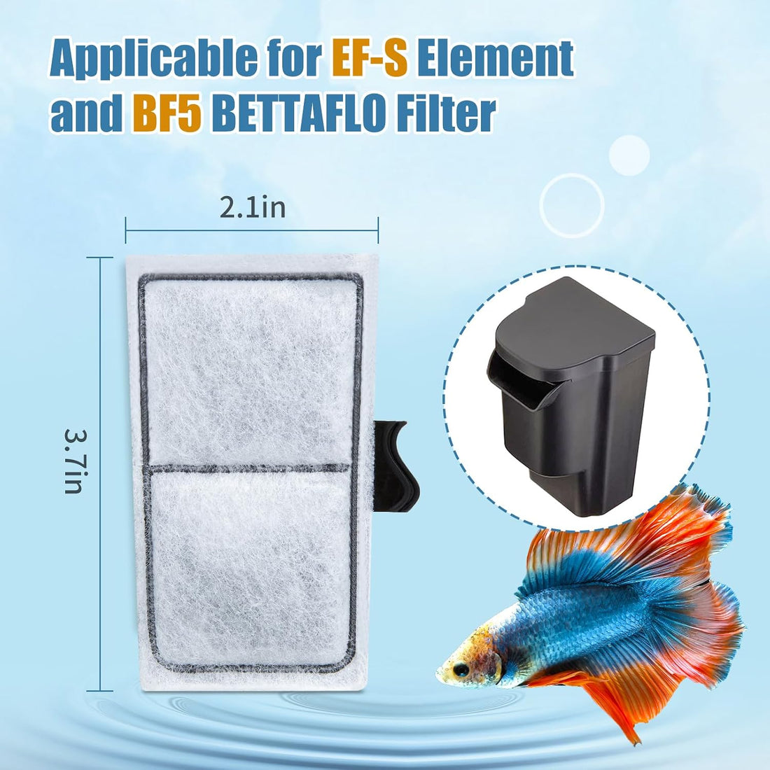 8 Pack Filter Cartridges for Filter