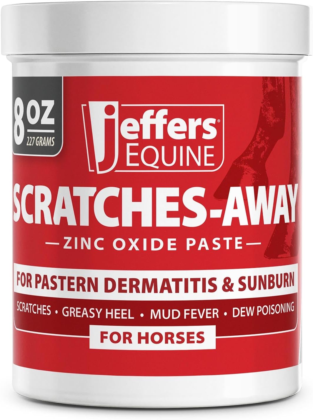 Jeffers Equine Scratches Away 30% Zinc Oxide Paste for Horses
