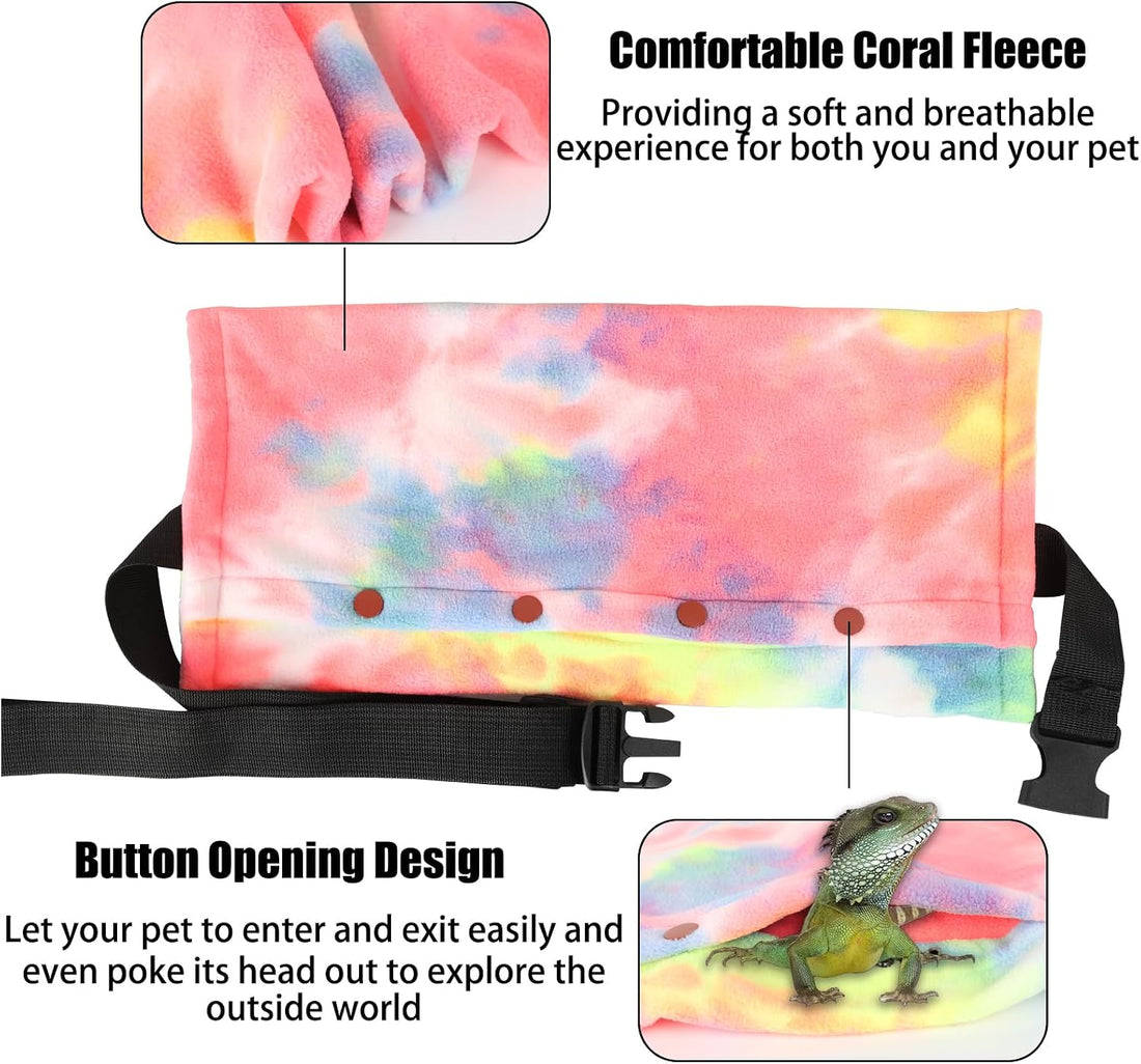 Bearded Dragon Leash and Harness Set, Bearded Dragon Carrier Sling