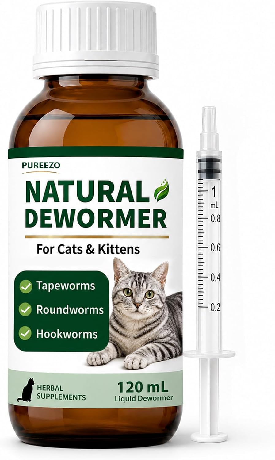Cat Dewormer for Cats & Kittens