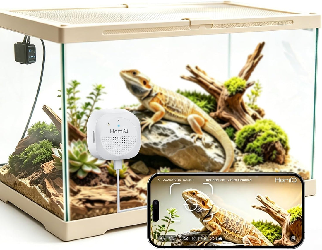 3MP Aquarium Reptile Camera Window Pet Security Camera