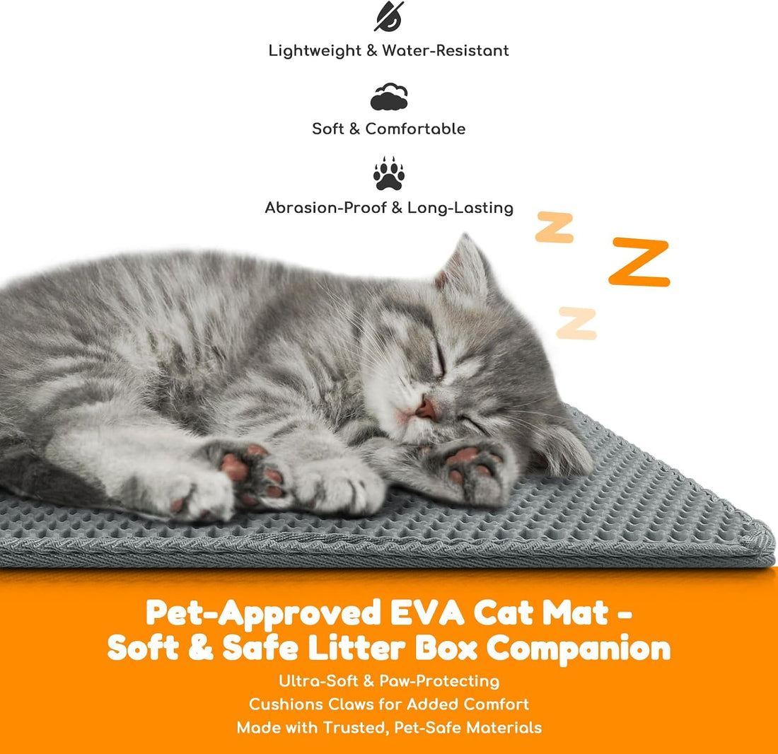 blissstorm Waterproof Cat Litter Mat