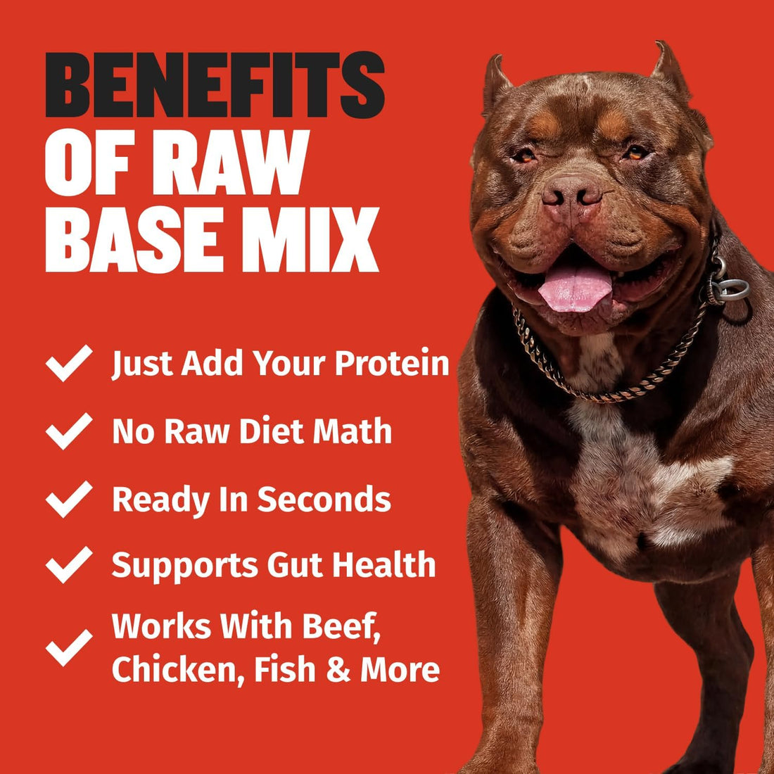 Bully Max High Calorie Dehydrated Raw Base Mix Dog Food