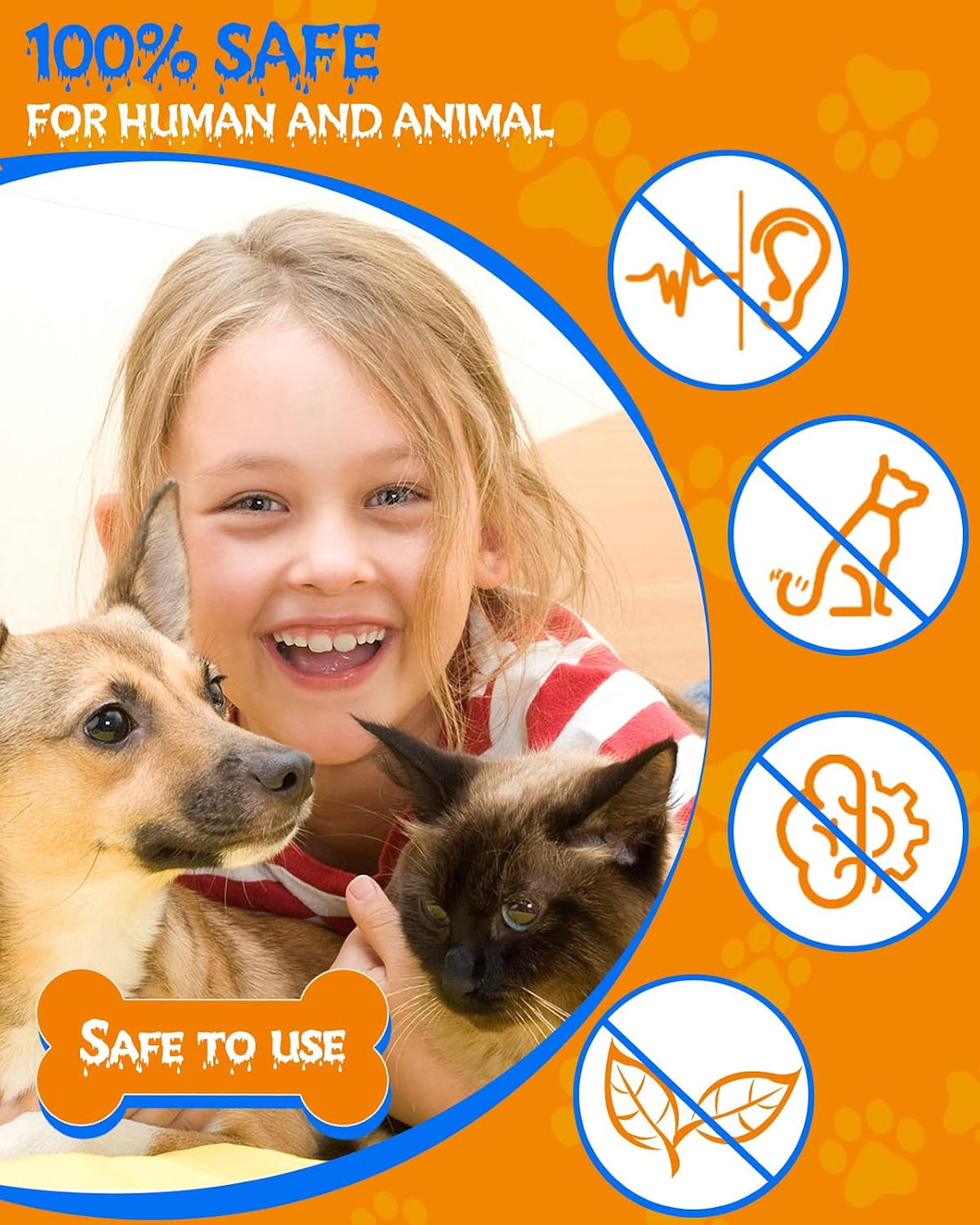Safe Smart Anti Barking Device for Dogs