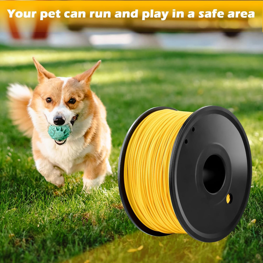 TRESSON Underground Dog Fence Wire,Boundary 500 Feet Compatible