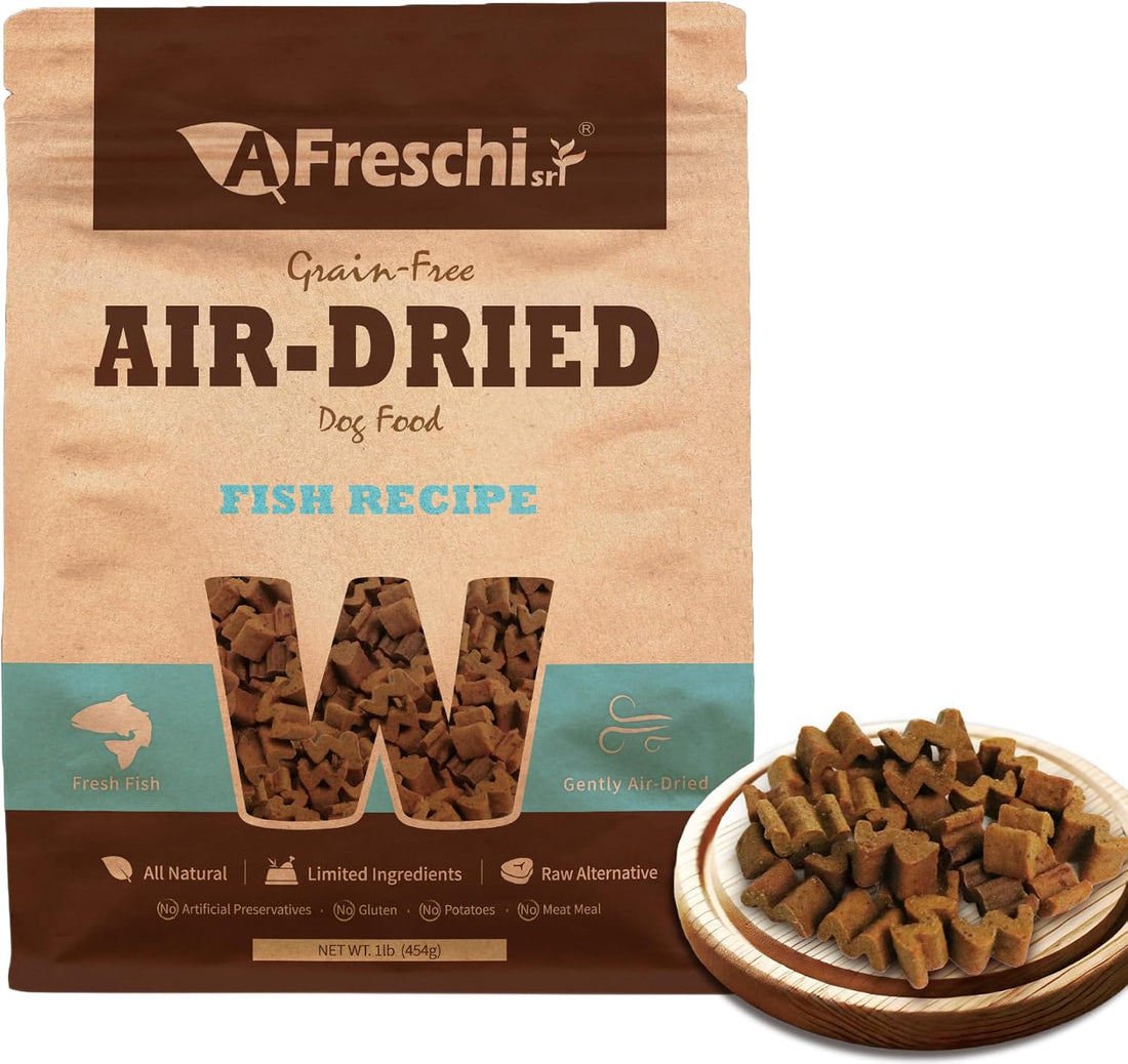 A Freschi srl® Air-Dried Dog Food, Fish Recipe, 1 lb