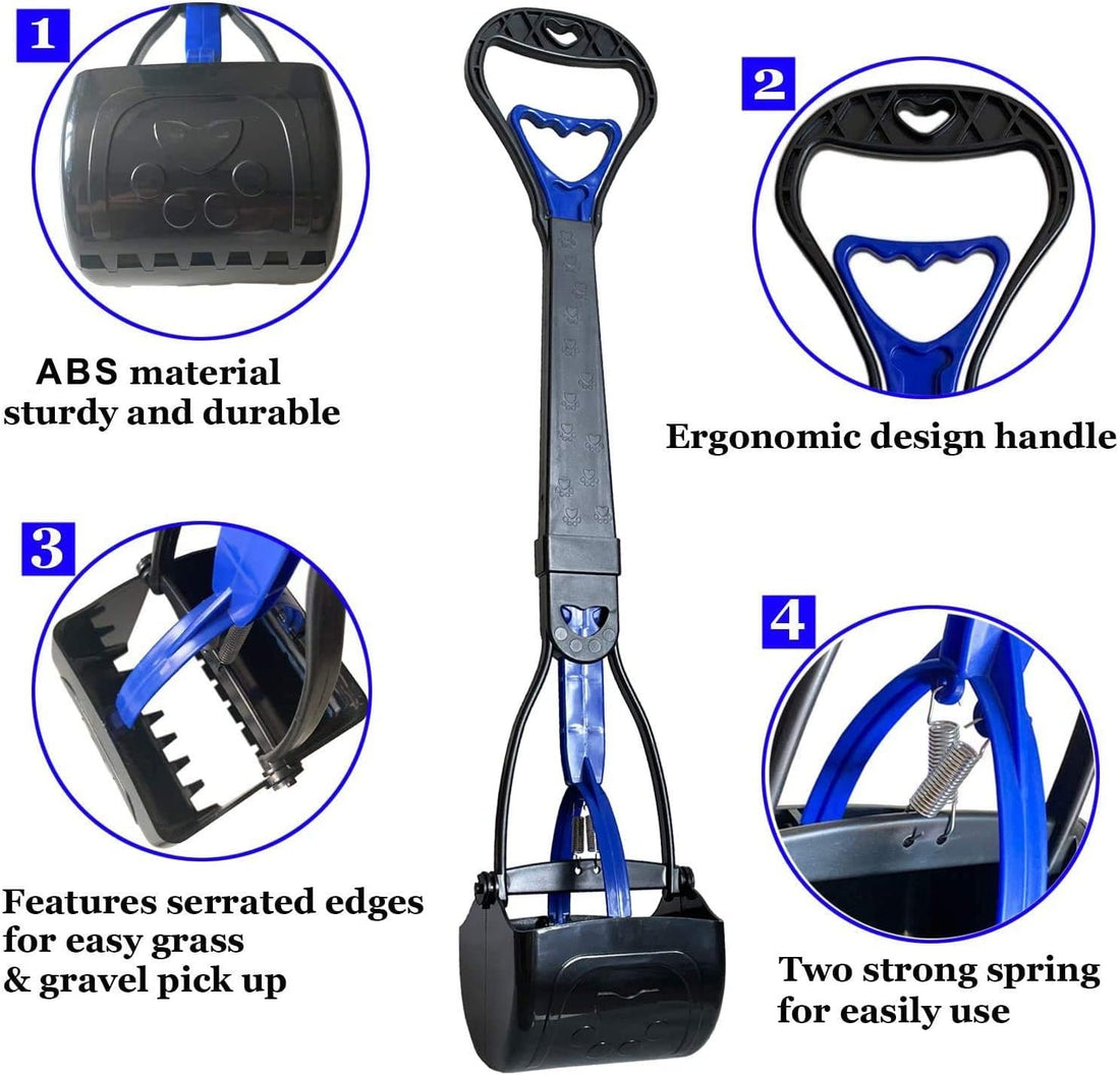 ienjoyed Non-Breakable Pooper Scooper for Large Medium & Small Dogs