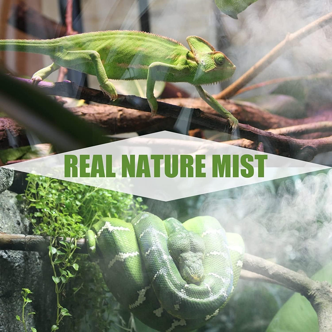MRREPTILE Reptile Fogger Humidifiers Mister