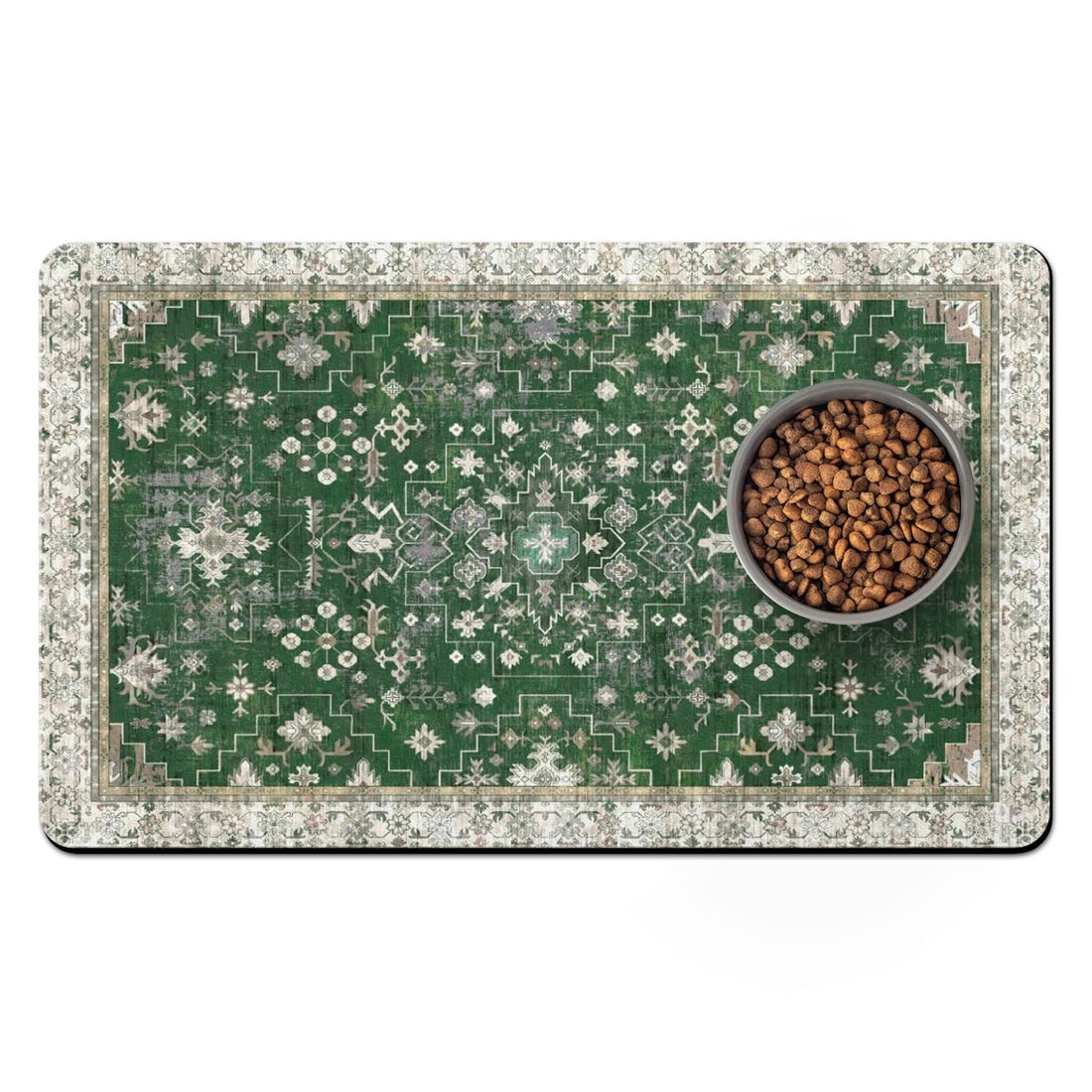Pet Food Mats for Floor, Absorbent Dog Mat for Food and Water