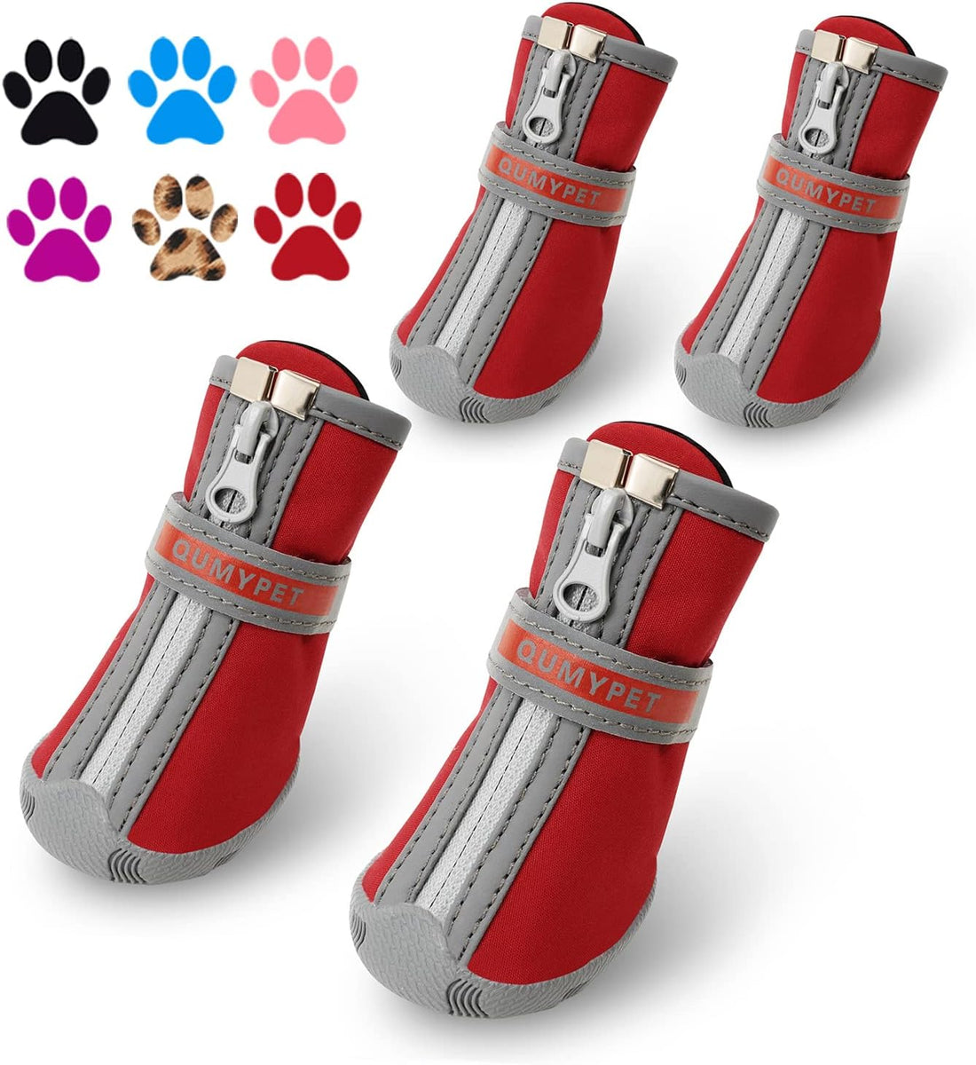 QUMY Dog Shoes Small Size Dogs