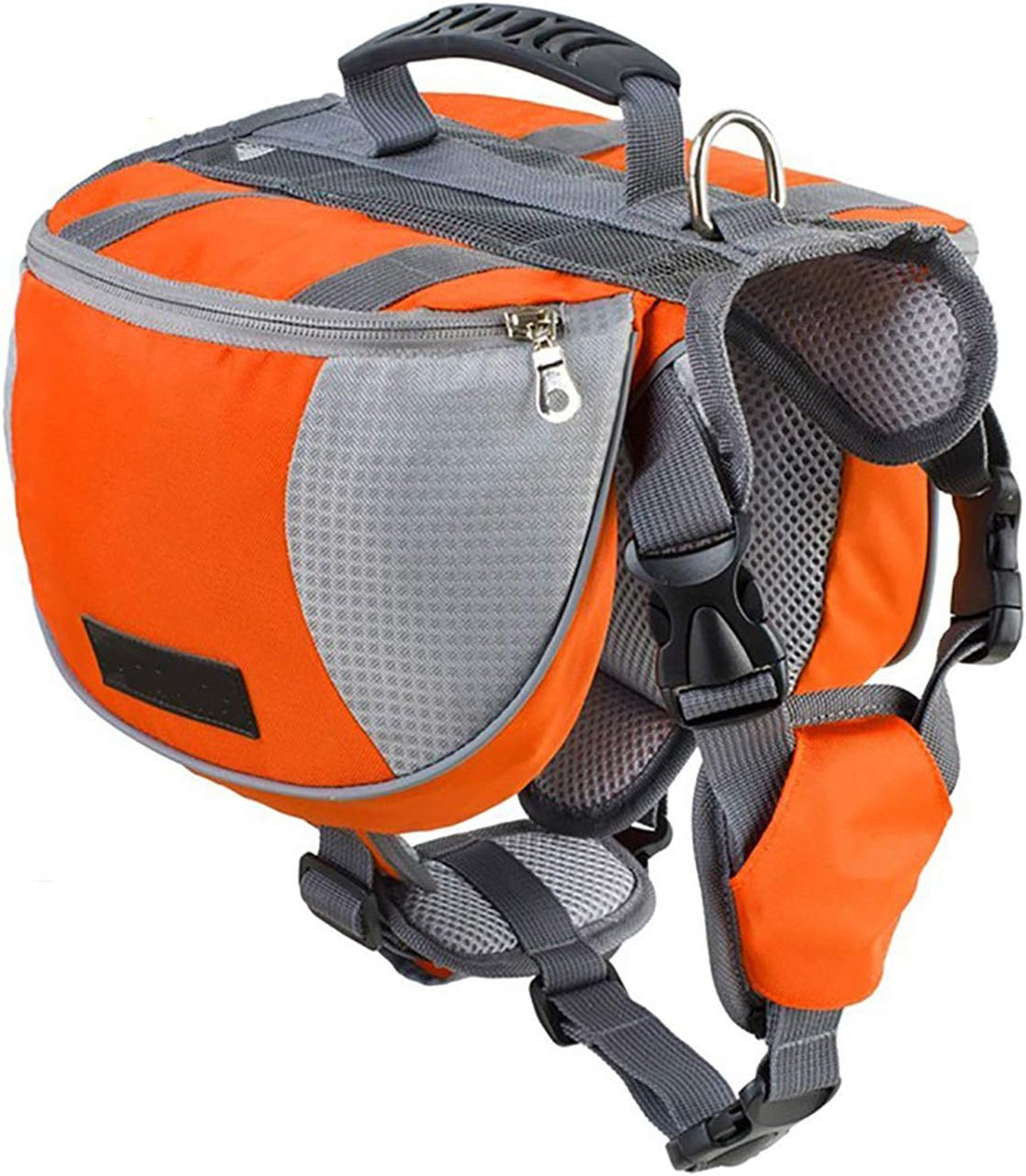 Adjustable Service Dog Supply Backpack Saddle Bag for Camping Hiking