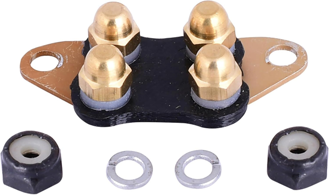 E-Collar Educator CPAD-011 Winged Brass Contact Pads for Training