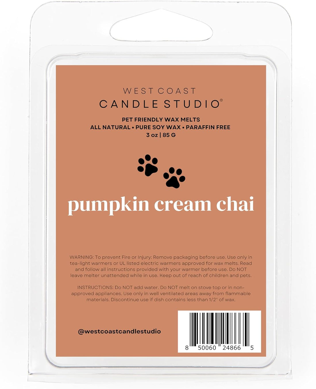 Pet Safe Wax Melts | Non Toxic Soy Wax Cubes for Warmers