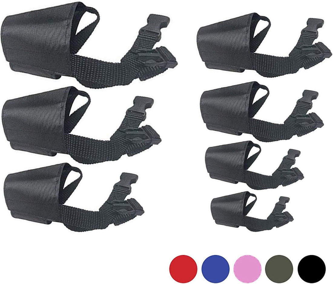 Dog Muzzles Suit - 7PCS Dog Muzzles Adjustable Quick Fit pet Muzzle
