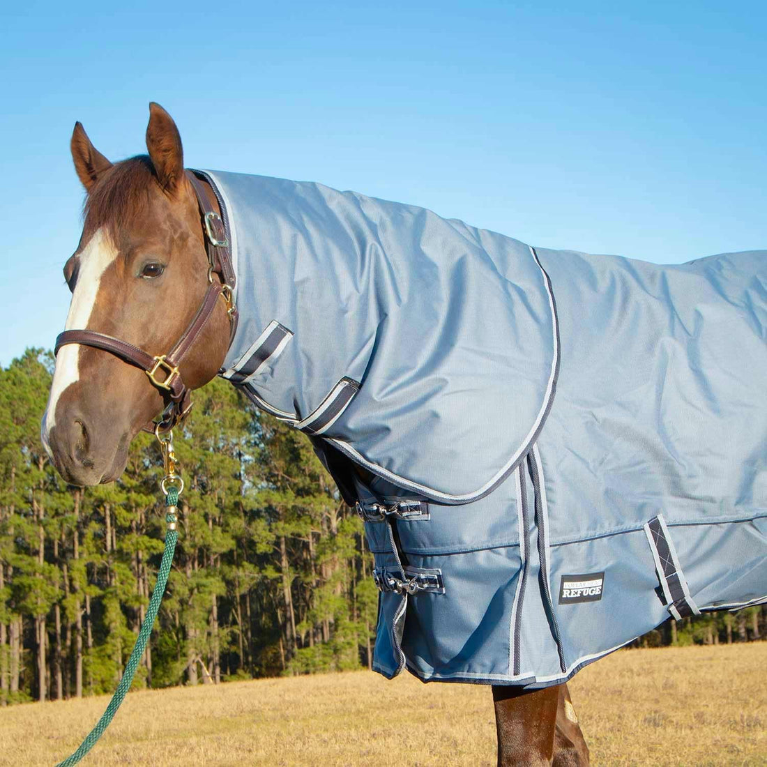 Jeffers Poplar Head Refuge 1200D Waterproof Horse Turnout Blanket