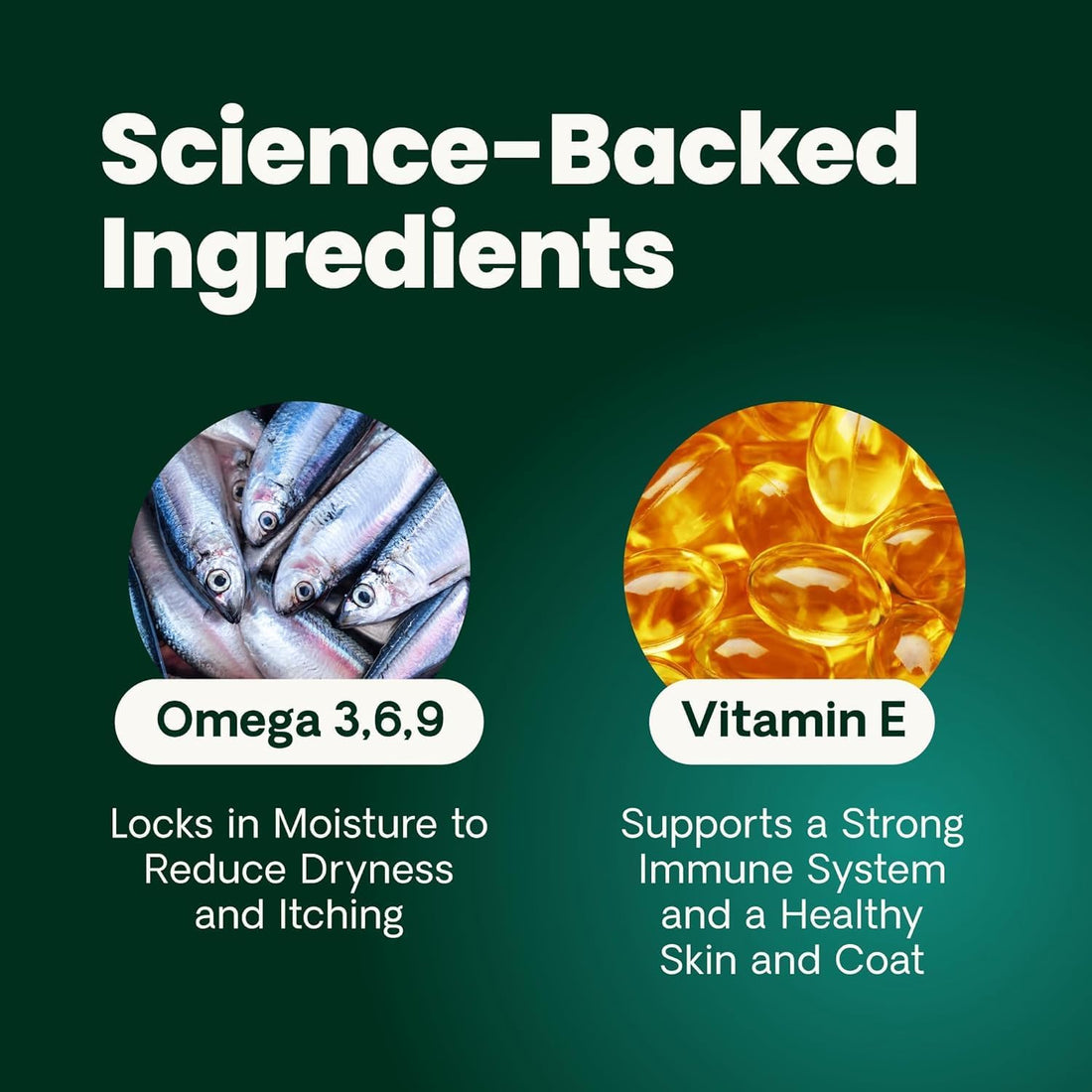 VetriScience Omega Healthy Skin and Coat Capsules
