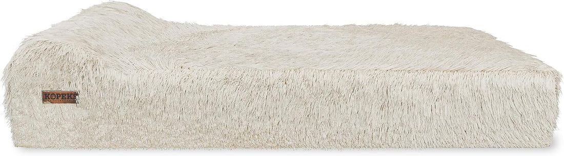 KOPEKS Dog Bed Replacement Cover Memory Foam Beds - Brown