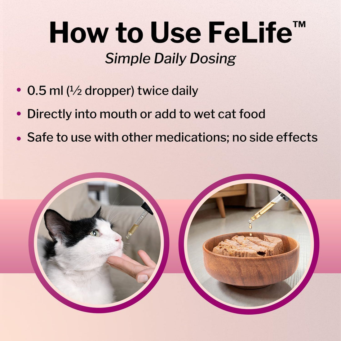 FeLife® Feline Immunity Support, FeLV Viral Load Reduction, 1 Bottle