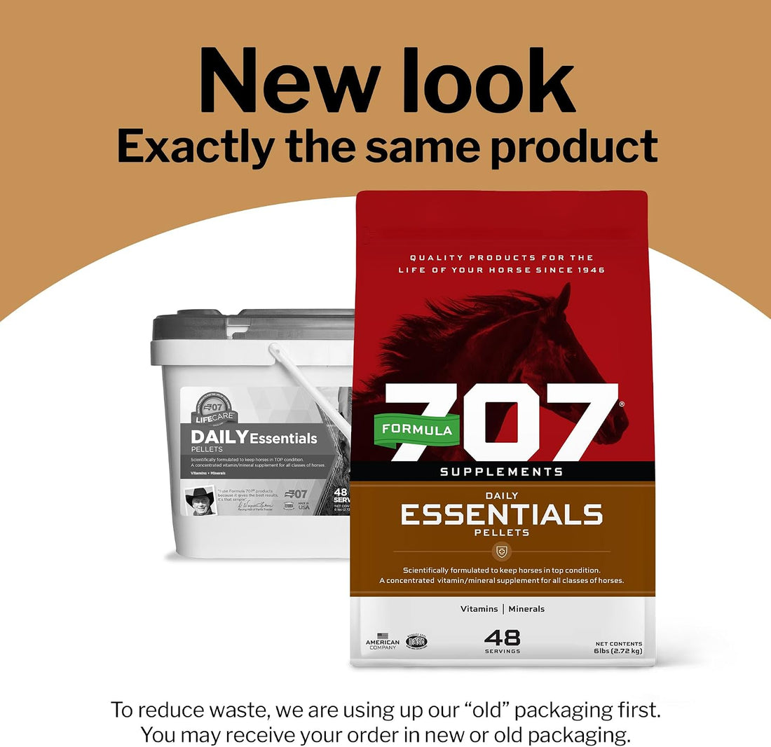 Formula 707 Daily Essentials Ration Balancer, 12 lb, 96 Servings
