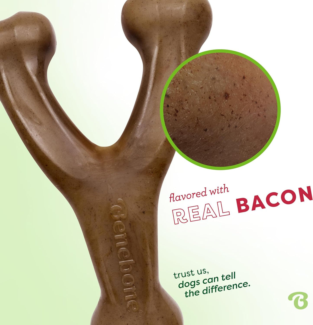 Benebone Wishbone Dog Chew Toy for Aggressive Chewers
