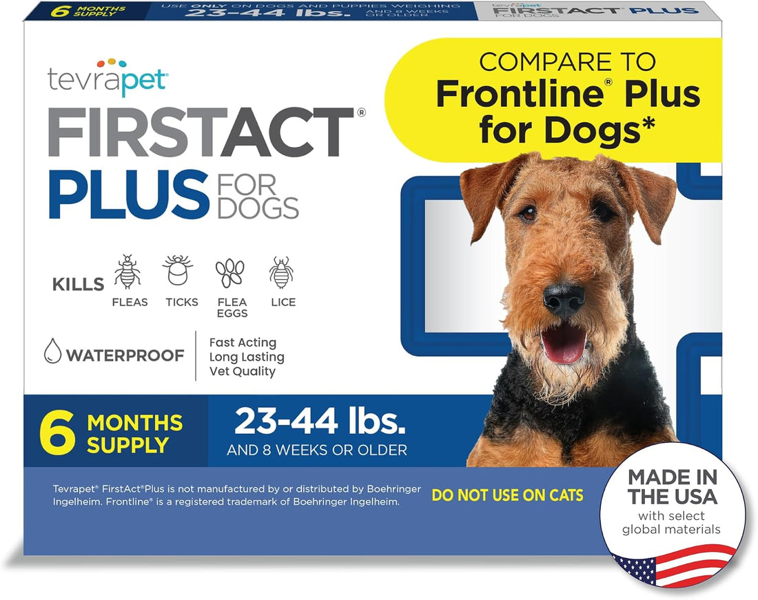 FirstAct Plus Flea and Tick Prevention for Dogs