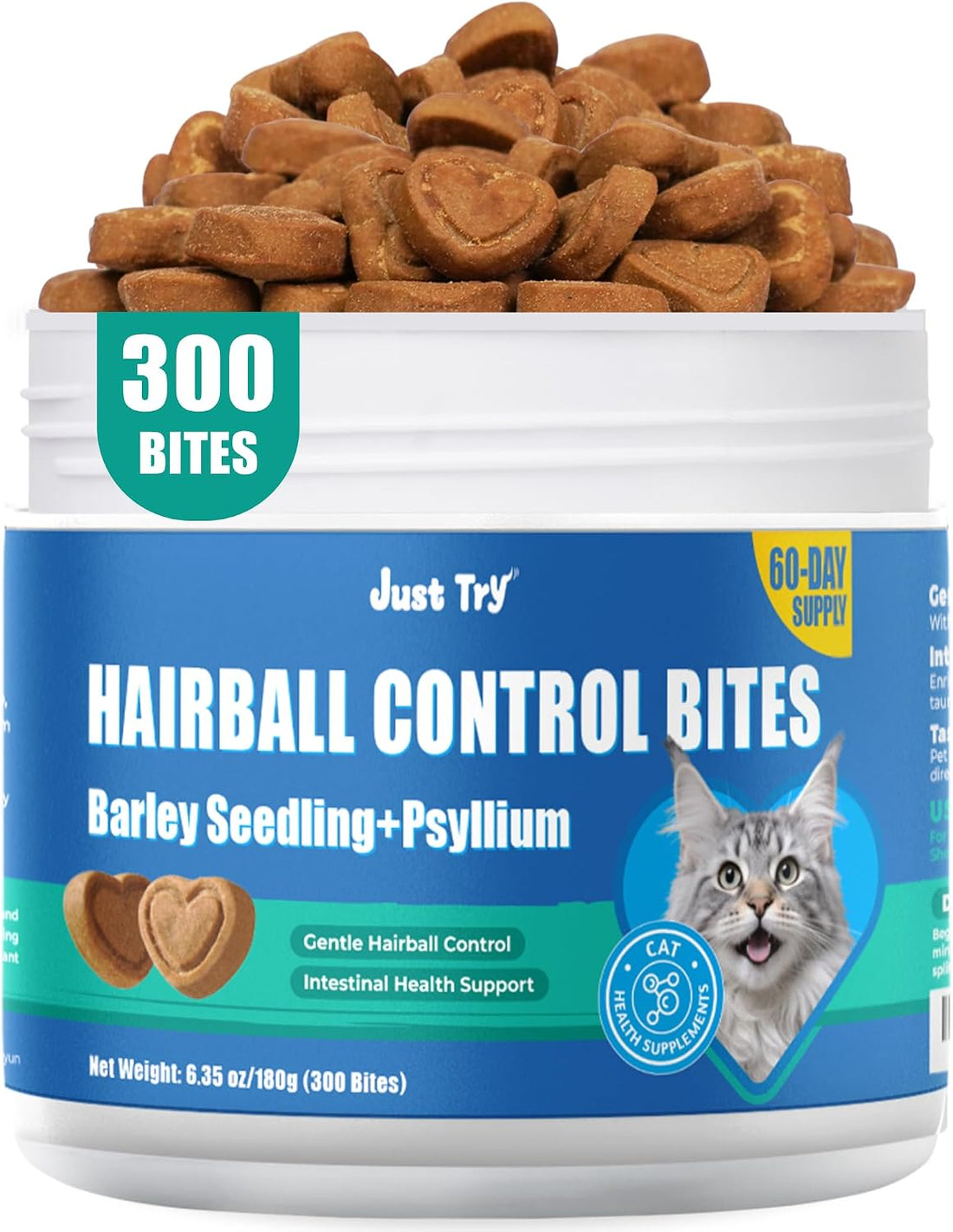Just Try 300 Bites Cat Treats