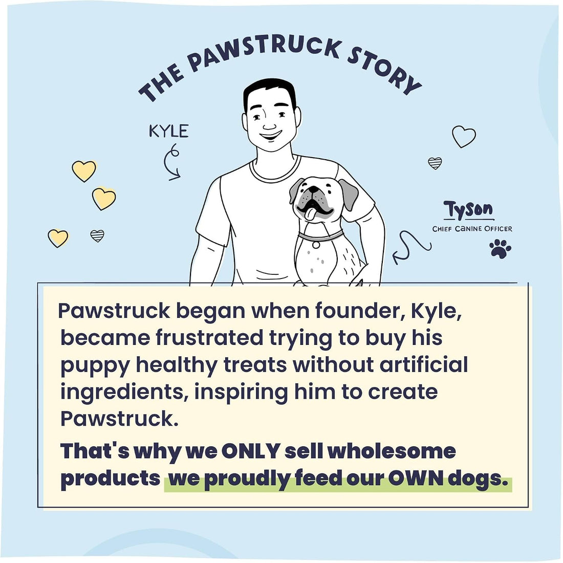 Pawstruck Peanut Butter Filled Cow Hooves for Dogs – Made in USA