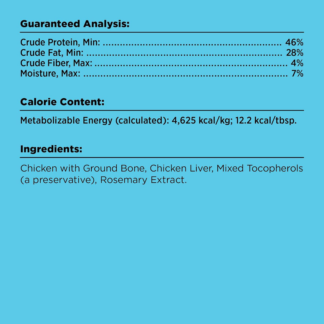 BIXBI Liberty Freeze Dried Dog Food Topper + Dog Treat, Chicken Recipe