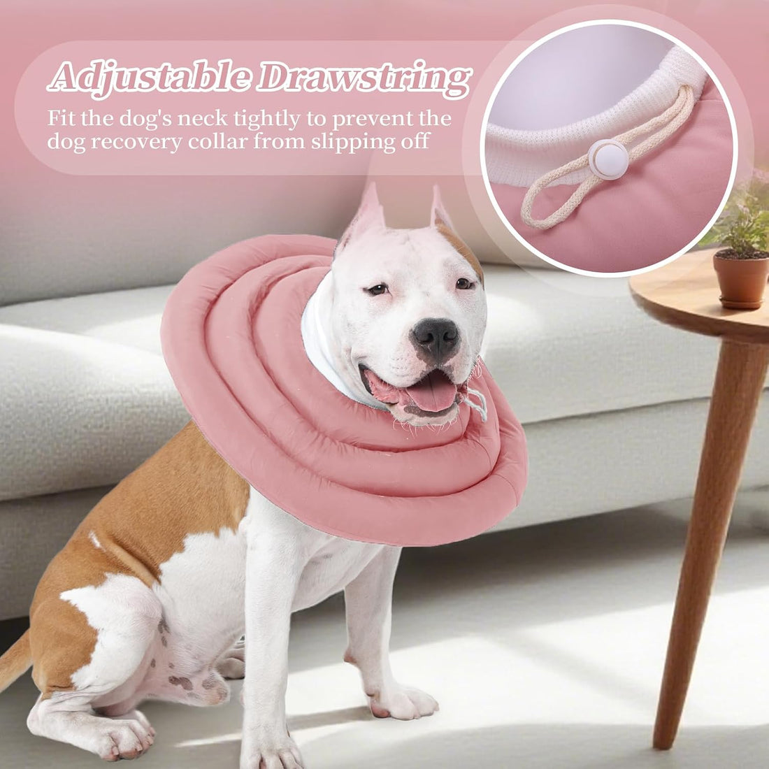 IDOMIK Dog Recovery Collar, Waterproof Soft Dog Cone After Surgery