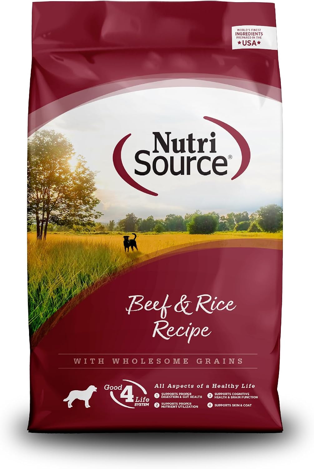 NutriSource Chicken & Rice Dog Food, 26lb