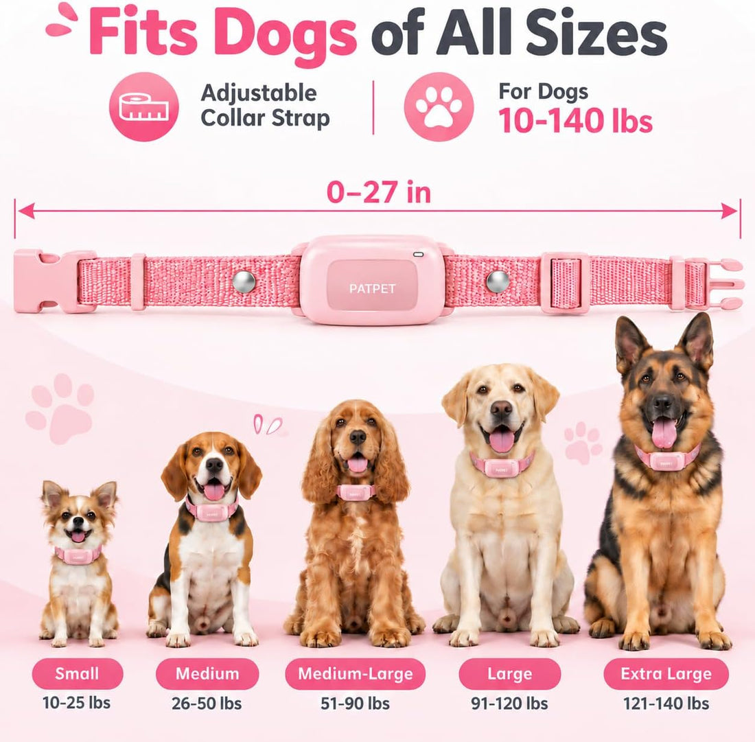 PATPET Dog Shock Collar for Medium Dogs- Dog Training Collar