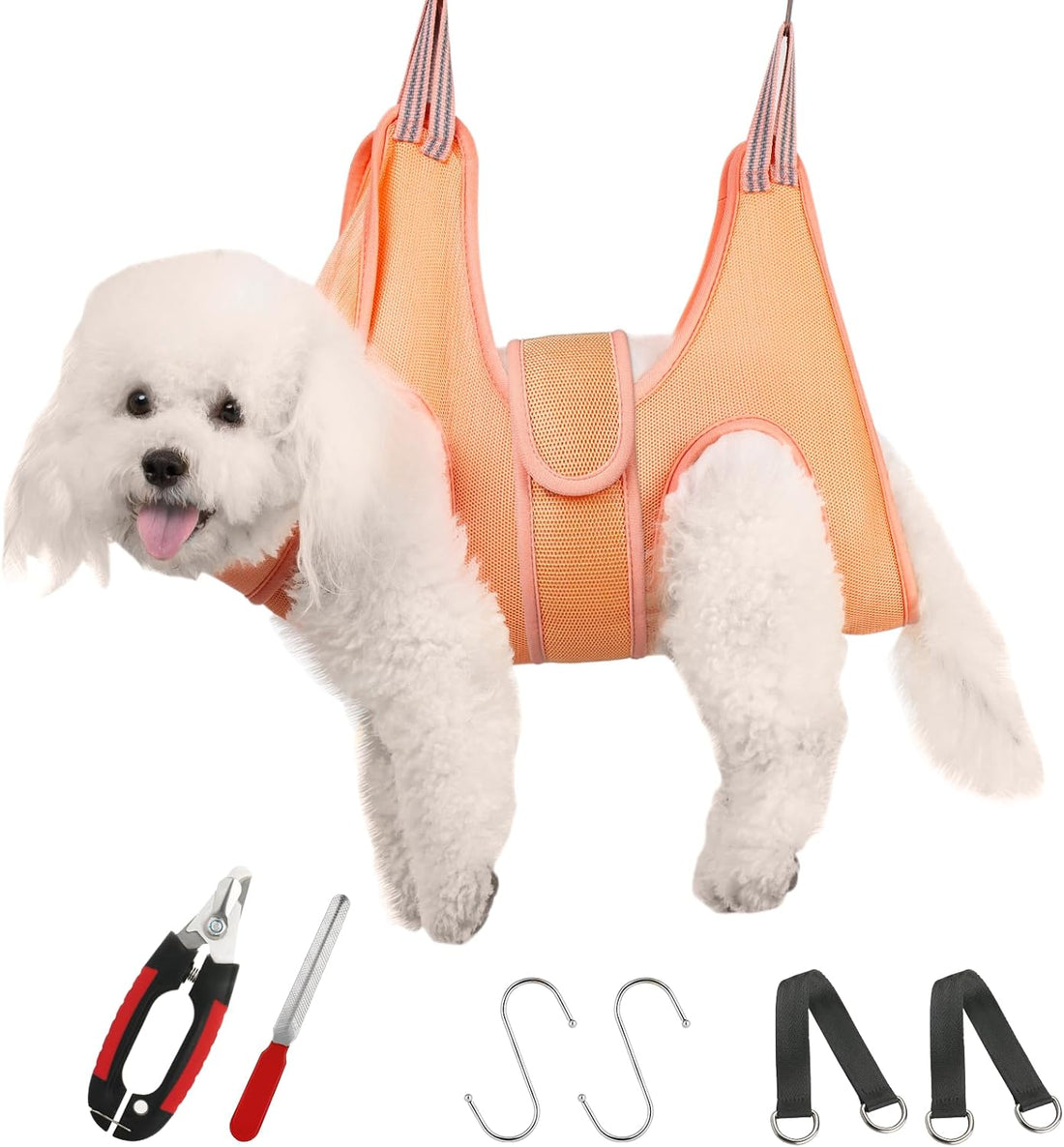Guzekier Grooming Hammock Harness for Cats & Dogs