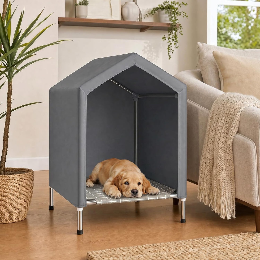 Elevated Dog House for Small Dogs