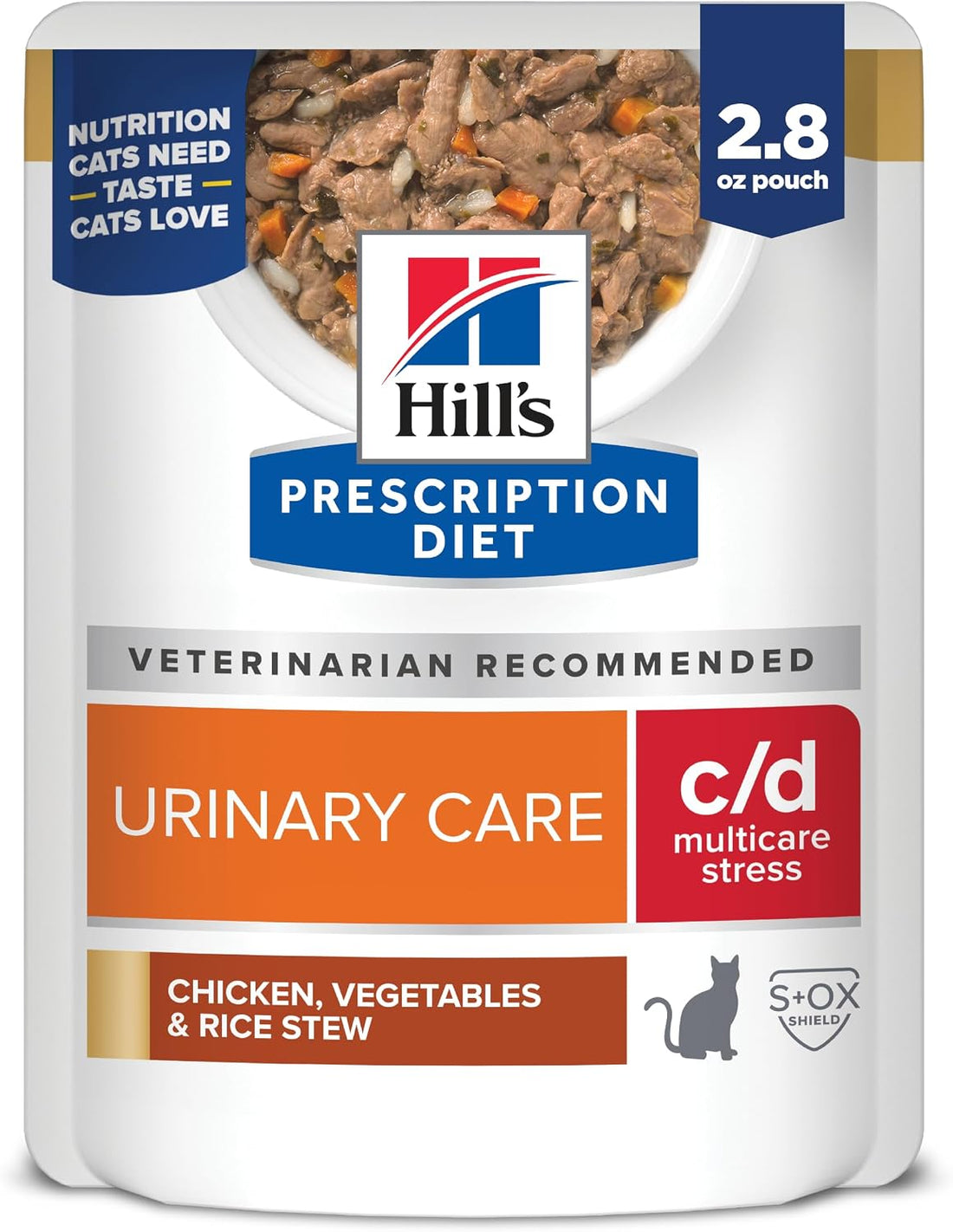 Hill's Prescription Diet c/d Multicare Stress Wet Cat Food, Chicken