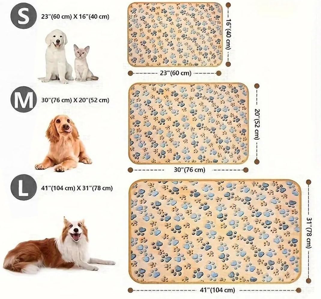 Dog Blankets Cat Pet Blankets Kit Fluffy Fleece Soft Throw Furniture