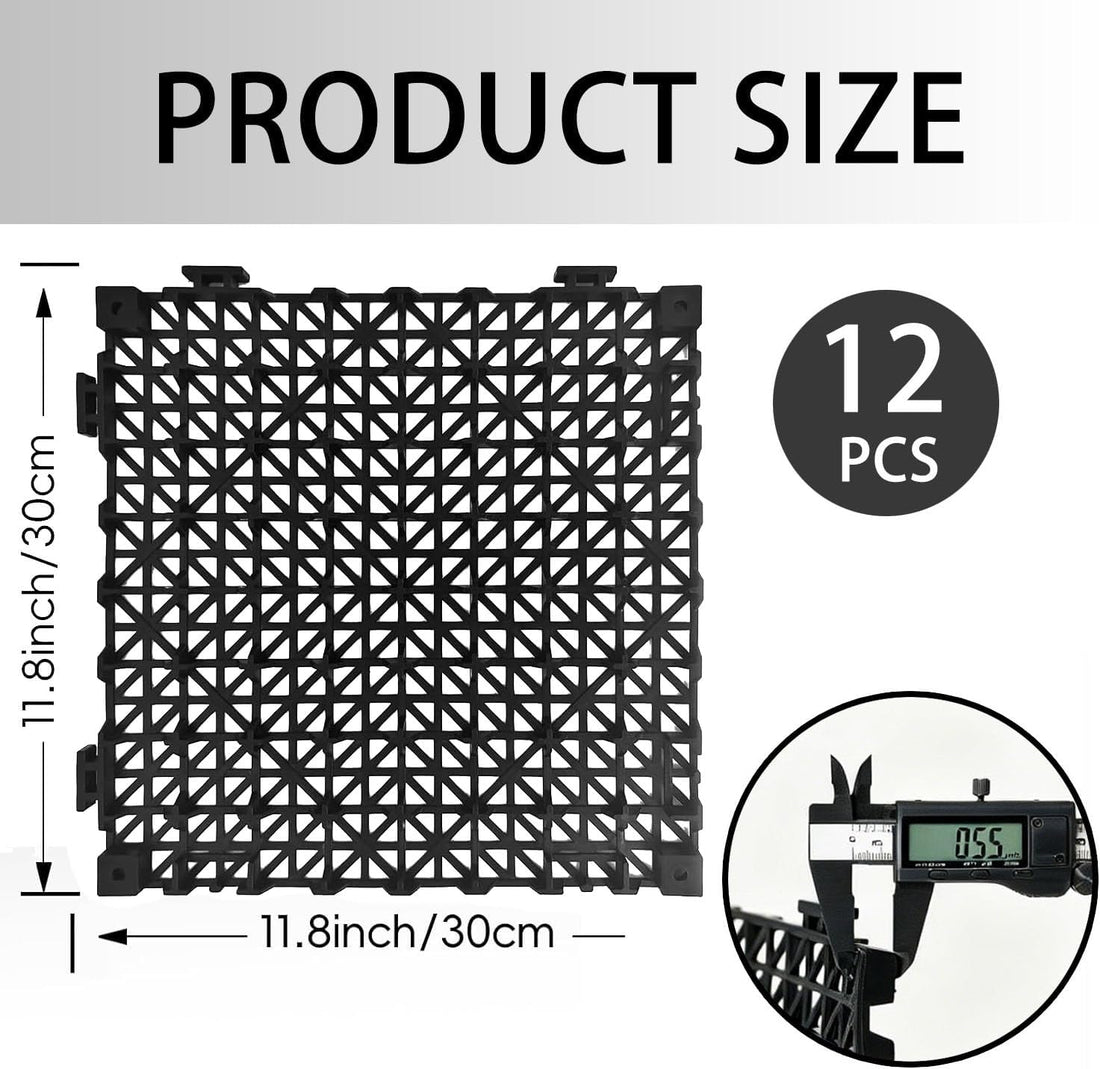 Dog Kennel Pad,Raised Grid Mat for Dog Crate Pan,Cut Freely