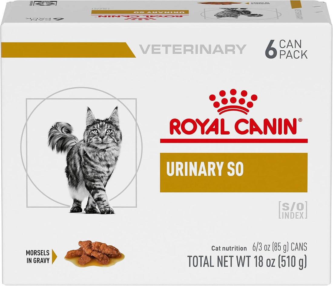 ROYAL CANIN Veterinary Diet Feline Urinary SO Adult Morsels in Gravy