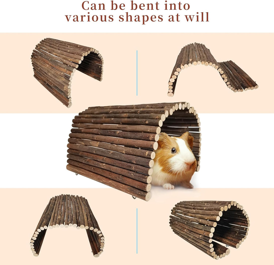 Guinea Pig Hideout Rabbit Hide Rat Cage Accessories Extra Large