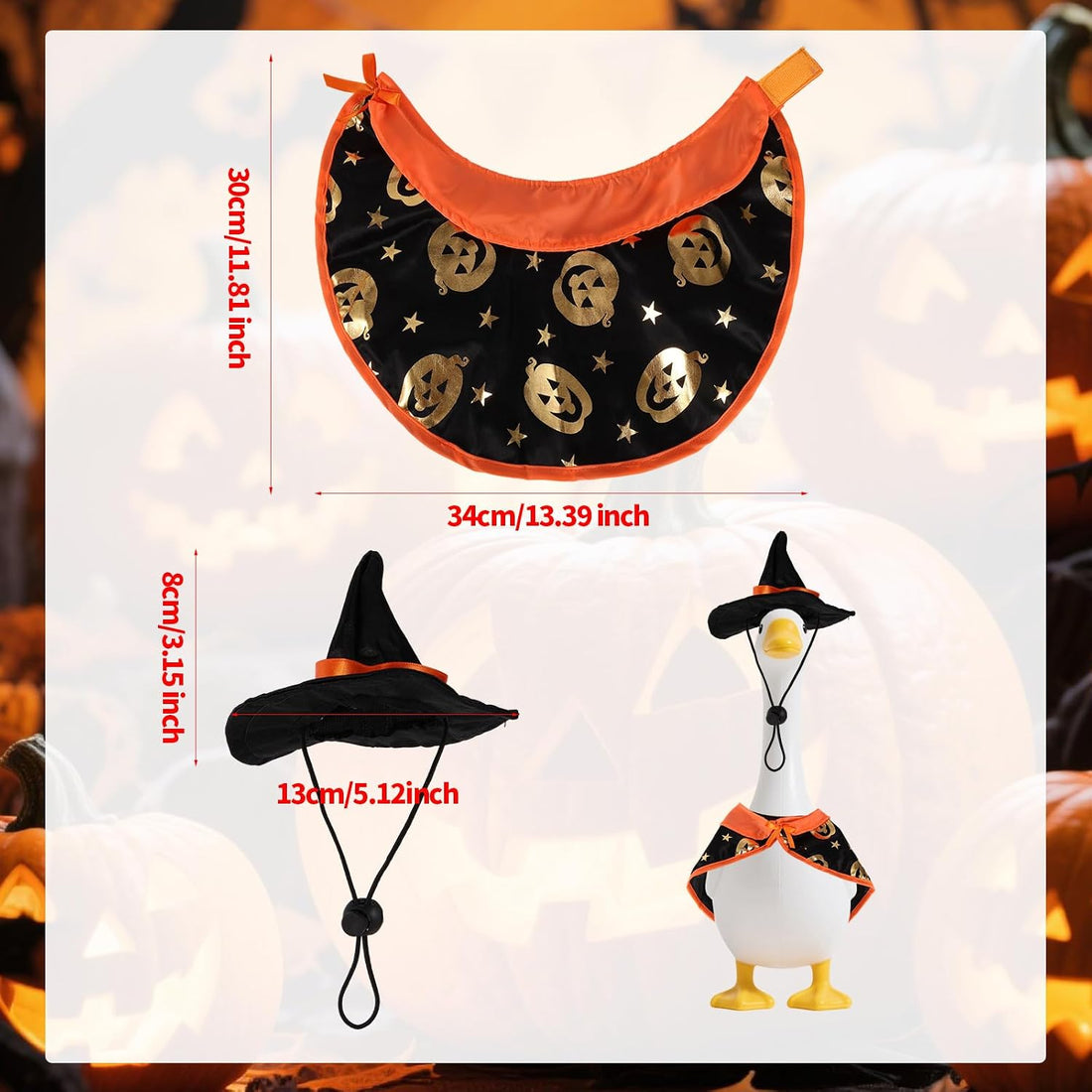 BOXOB Cute Halloween Goose Outfit