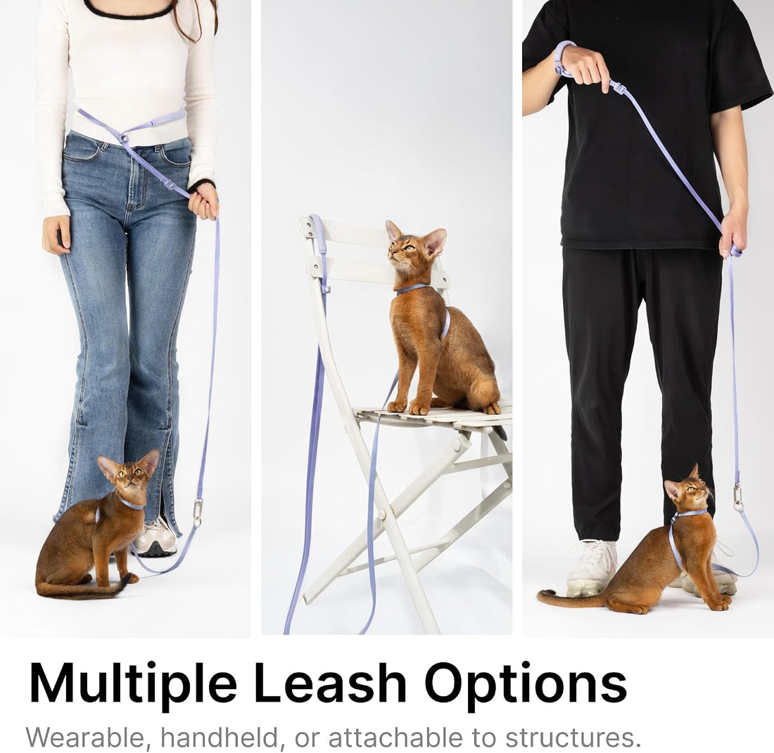 Ultra Lightweight Cat Leash Adjustable Cat Leash, Linen