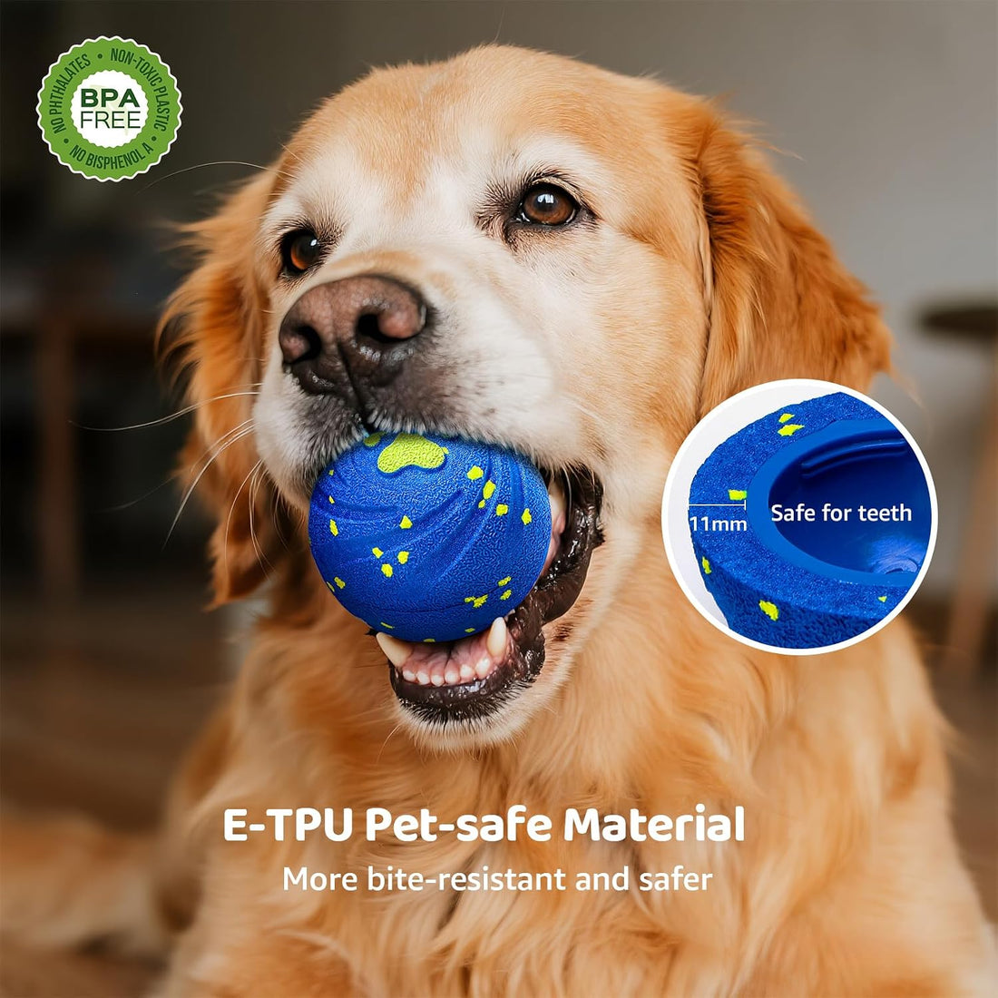 Interactive Dog Toys Automatic Dog Ball for Small & Large Dogs 2 PACK