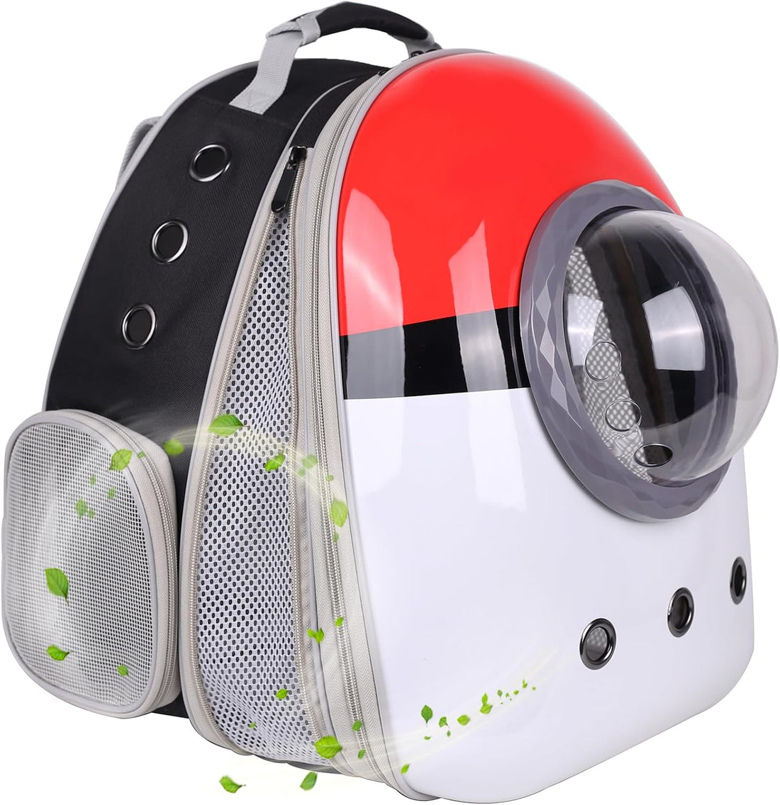 Large Cat Backpack Carrier, Front Extension with Space Capsule Bubble